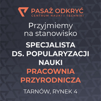 Oferta pracy w Pasażu Odkryć