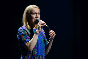 Koncert: Aga Zaryan "Sara" - Koncert w wykonaniu Agi Zaryan - wokal, Davida Dorużki (gitara), Szymona Miki (gitara)