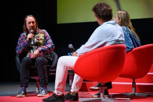 37. TNF - Dzień 2 (28.05.23) - Spotkanie z twórcami filmu "Zadra" w sali kinowej