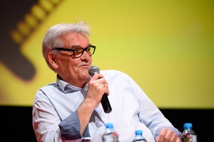 37. TNF - Dzień 5 (31.05.23) - Aktor Bogdan Koca na spotkaniu po filmie "Kobieta na dachu"