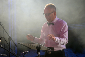 Starówka Jazz Festival - 30.06.2023 - Na scenie koncert zespołu Big Mielec Band.