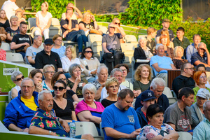 Starówka Jazz Festival - 30.06.2023 - Na scenie koncert zespołu Leliwa Jazz Band & Katarzyna Wnęk.