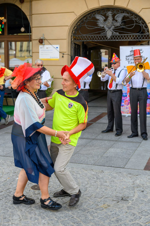 Starówka Jazz Festival - 30.06.2023 - Parada nowoorleańska na tarnowskim Rynku.