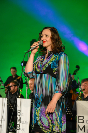 Starówka Jazz Festival - 30.06.2023 - Na scenie koncert zespołu Big Mielec Band.