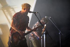 Był Sobie Blues - 11.08.2023 - Zespół Ørganek grający koncert na amfiteatralnej scenie