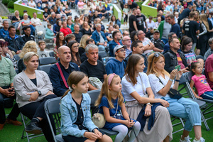 Koncert "Pawel Mazur - Przyjaciele i uczniowie" - Widownia podczas koncertu w Amfiteatrze.