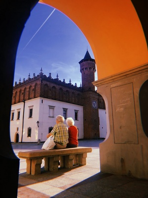 Kategoria powyżej 18 lat - wyróżnienie - Zdjęcie tarnowskiej starówki nagrodzone w konkursie fotograficznym.