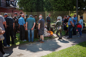 Święto 16 Pułku Piechoty - Piknik Historyczyny - Publiczność podczas udziału w pikniku.