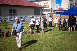 Święto 16 Pułku Piechoty - Piknik Historyczyny - Publiczność podczas udziału w pikniku.