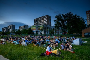 38. TNF - Dzień 1 (31.05.2024) - Widzowie kina plenerowego 38. TNF