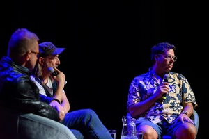 38. TNF - Dzień 3 (2.06.2024) - Spotkanie z Piotrem Sobocińskim Jr. i Mikołajem Trzaską, które moderuje Ryszard Jaźwiński