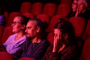 38. TNF - Dzień 5 (4.06.2024) - Widzowie w sali kinowej podczas spotkania z twórcami