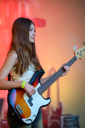 Koncert S.M.Rock - Scena Amfiteatru, występ zespołu Ani Stasiczak.