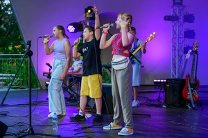 Koncert S.M.Rock - Scena Amfiteatru, występ uczniów S.M.Rock.