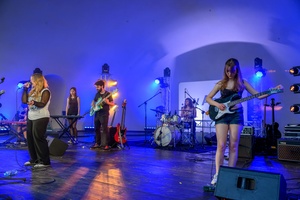 Koncert S.M.Rock - Scena Amfiteatru, występ uczniów S.M.Rock.