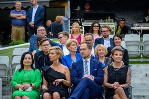 ZDEARZENIA 2024 - Gala Nagród Miasta Tarnowa - Publiczność w oczekiwaniu na rozpoczęcie Gali, w tym włodarze miasta