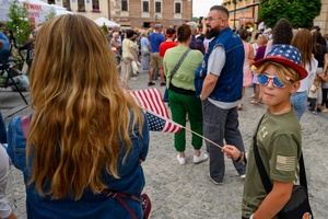 Starówka Jazz Festival - 05.07.2024 r. - Parada nowoorleańska. Publiczność.