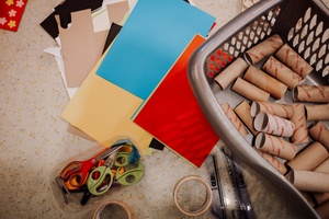 otwARTa jeszcze bardziej. Warsztaty dla małych pasjonatów sztuki - ARCHITEKTURA - Materiały plastyczne.