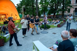 Był Sobie Blues - 2.08.2024 - Kraków Street Band wśród publiczności