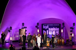 Był Sobie Blues - 2.08.2024 - Na scenie Magda MAGIC Piskorczyk i część Kraków Street Band