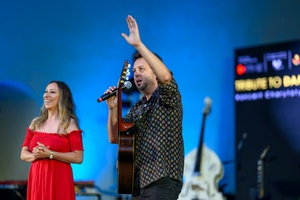 Koncert Tribute to Damian Niewiński - Występ Ewy Jach i Norberta Pajka.