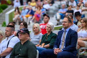 Koncert Tribute to Damian Niewiński - Publiczność podczas koncertu w Amfiteatrze.