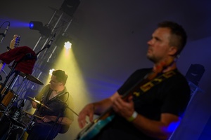 Był Sobie Blues - 16.08.2024 - Na scenie sekcja rytmiczna zespołu Piotr Nalepa Breakout Tour