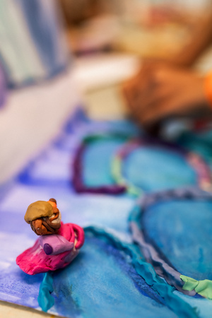 Wakacje z otwARTą: Warsztaty animacji poklatkowej - Praca plastyczna uczestnika.