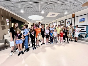 Olimpiada na górce - Dom Kultury Westerplatte - Uczestnicy olimpiady.