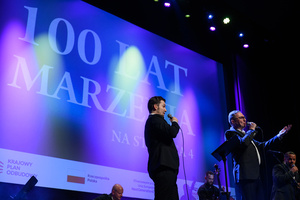 100-lecie kina Marzenie - koncert Voice Band i Ewelina Flinta - Na scenie kina Marzenie - Voice Band