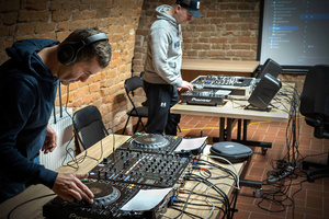 Ferie: Kurs dla DJ'ów - Uczestnicy kursu dla DJ'ów