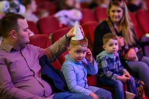 Rozmarzone poranki: Nowe przygody Misia Uszatka - Uczestnicy Rozmarzonych poranków w sali kina Marzenie