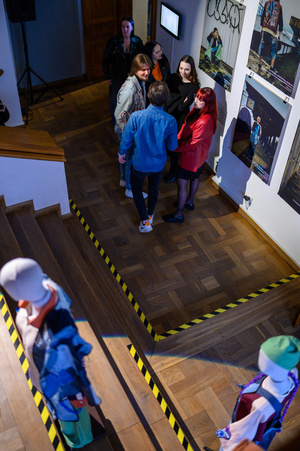 Wystawa: Oczopląs - Uczestnicy wystawy "Oczopląs"