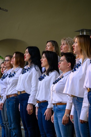 Koncert Chóralne Majówki: Chór Fox Vox - Na amfiteatralnej scenie śpiewający chór Fox Vox