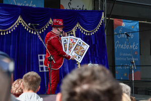 Święto Grabówki - Na scenie iluzjonista Marek Polak