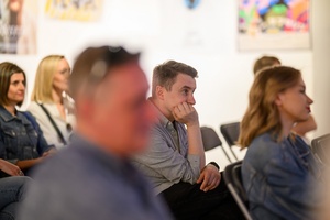 39. TNF: Dzień 4 (2.06.2025) - Publiczność na spotkaniu "Anima. Mistrzowie polskiej animacji" w Galerii TCK