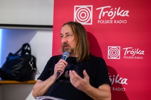 39. TNF: Dzień 4 (2.06.2025) - Ryszard Jaźwiński prowadzący spotkanie "Anima. Mistrzowie polskiej animacji" w Galerii TCK