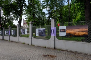 39. TNF: Dzień 8 (6.06.2025) - Plenerowa wystawa fotografii w ramach 39. TNF "Piotr Jaxa. Cinematographers" na ogrodzeniu Parku Strzeleckiego