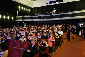 39. TNF: Gala Wręczenia Nagród (7.06.2025) - Publiczność zebrana w sali kinowej w oczekiwaniu na rozpoczęcie Gali