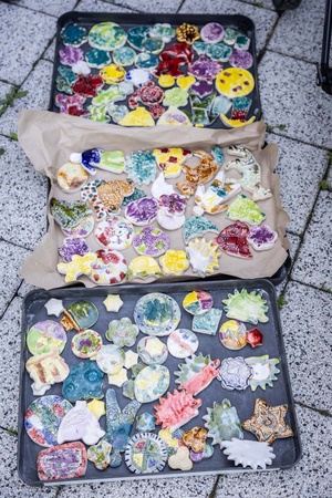 „Wzorzysty kafelek” - akcja plenerowa - kafelki