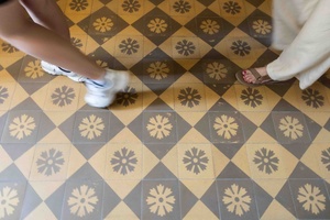 Spójrz pod nogi - opowieści z poziomu tarnowskich posadzek - Posadzka