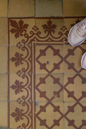 Spójrz pod nogi - opowieści z poziomu tarnowskich posadzek - Posadzka