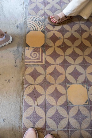 Spójrz pod nogi - opowieści z poziomu tarnowskich posadzek - Posadzka