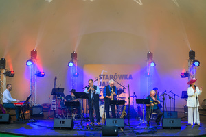 Starówka Jazz Festival 2025 - Koncert II - Old Boys Band na scenie amfiteatru letniego