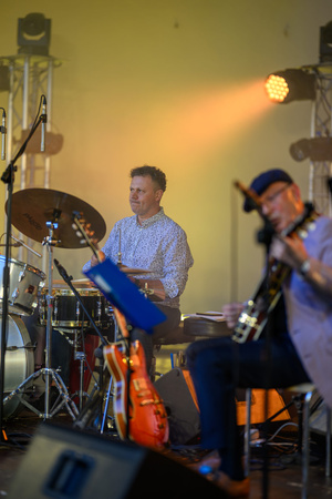 Starówka Jazz Festival 2025 - Koncert II - Stanula Sekstet na scenie amfiteatru letniego