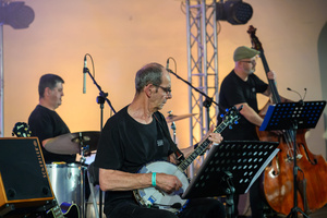 Starówka Jazz Festival 2025 - Koncert III - South Silesian Brass Band na scenie tarnowskiego amfiteatru