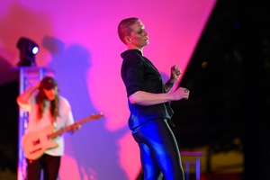 XX Był Sobie Blues: Natalia Sikora śpiewa Janis Joplin - Na amfiteatralnej scenie Natalia Sikora