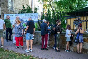 Rock na Starówce - Widzowie przybywający na koncert