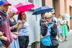 Skoki przez epoki - jak poznawać czas po stylach i detalach architektonicznych? - Uczestnicy podczas spaceru