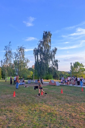 Olimpiada na górce - Uczestnicy podczas olimpiady